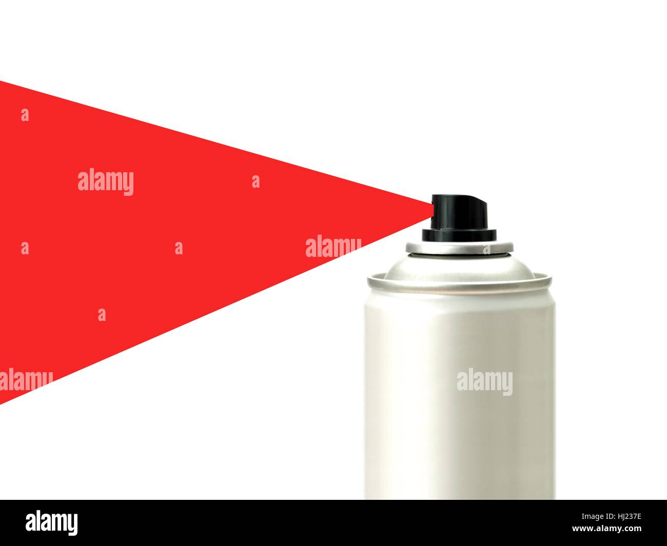 Aerosol spray cans isolated against a white background Stock Photo - Alamy