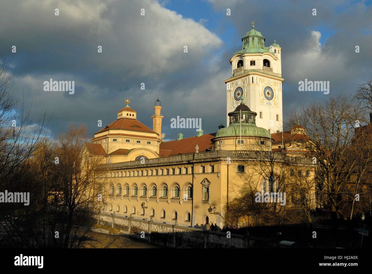bavaria, munich, indoor swimming pool, jugendstil, public baths