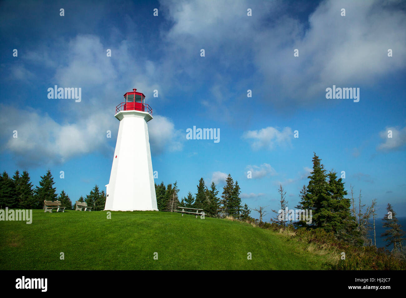 Cape george bras d'or lake nova scotia hi-res stock photography