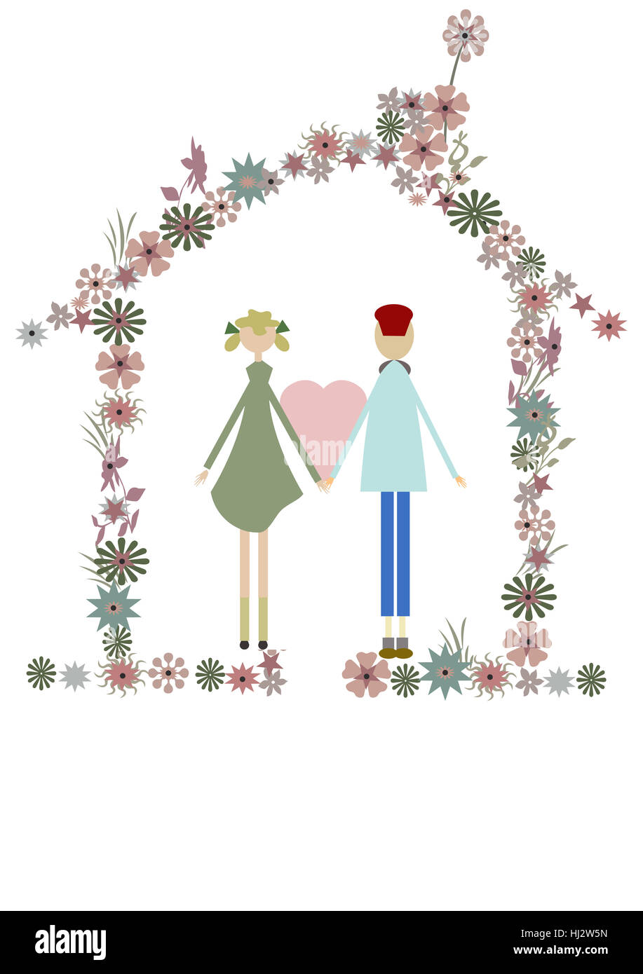 house, building, feeling, garden, flower, plant, romantic, flowers