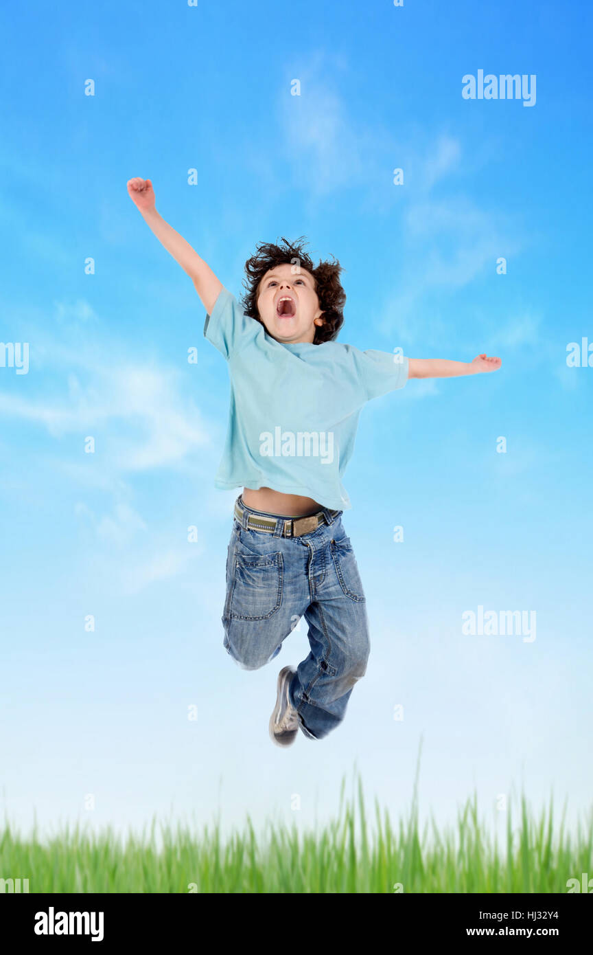 Bouncing Jump Spring blue, spring, bouncing, bounces, hop, skipping, frisks, jumping, jump ...