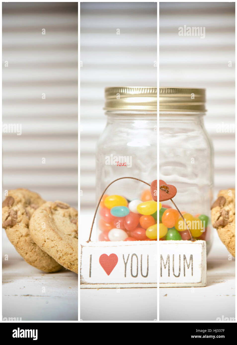 https://c8.alamy.com/comp/HJ337F/retro-style-i-love-you-mum-with-cookies-and-candy-HJ337F.jpg