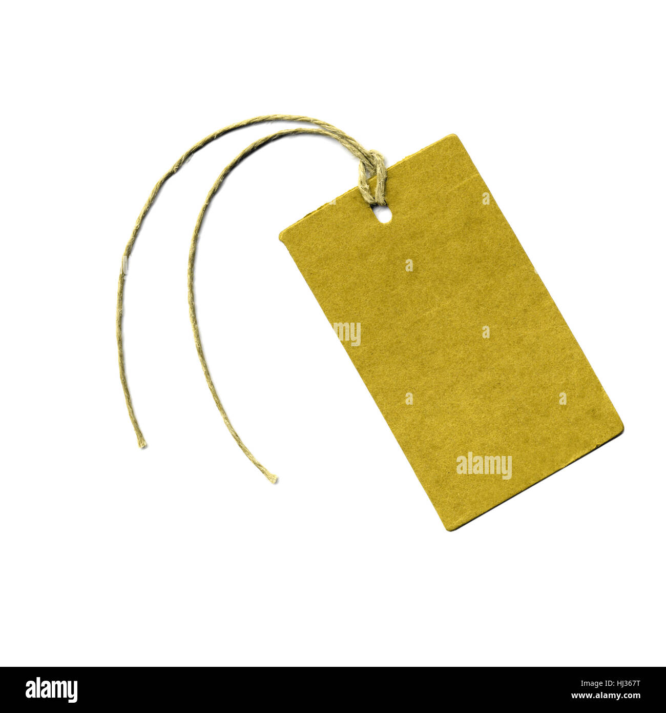 A paper tag or label or sticker Stock Photo - Alamy