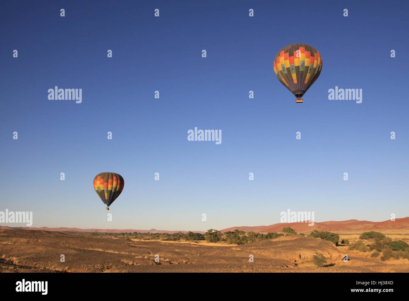 africa, namibia, balloon, sands, sand, wste, namib, namibnaukluftpark, Stock Photo