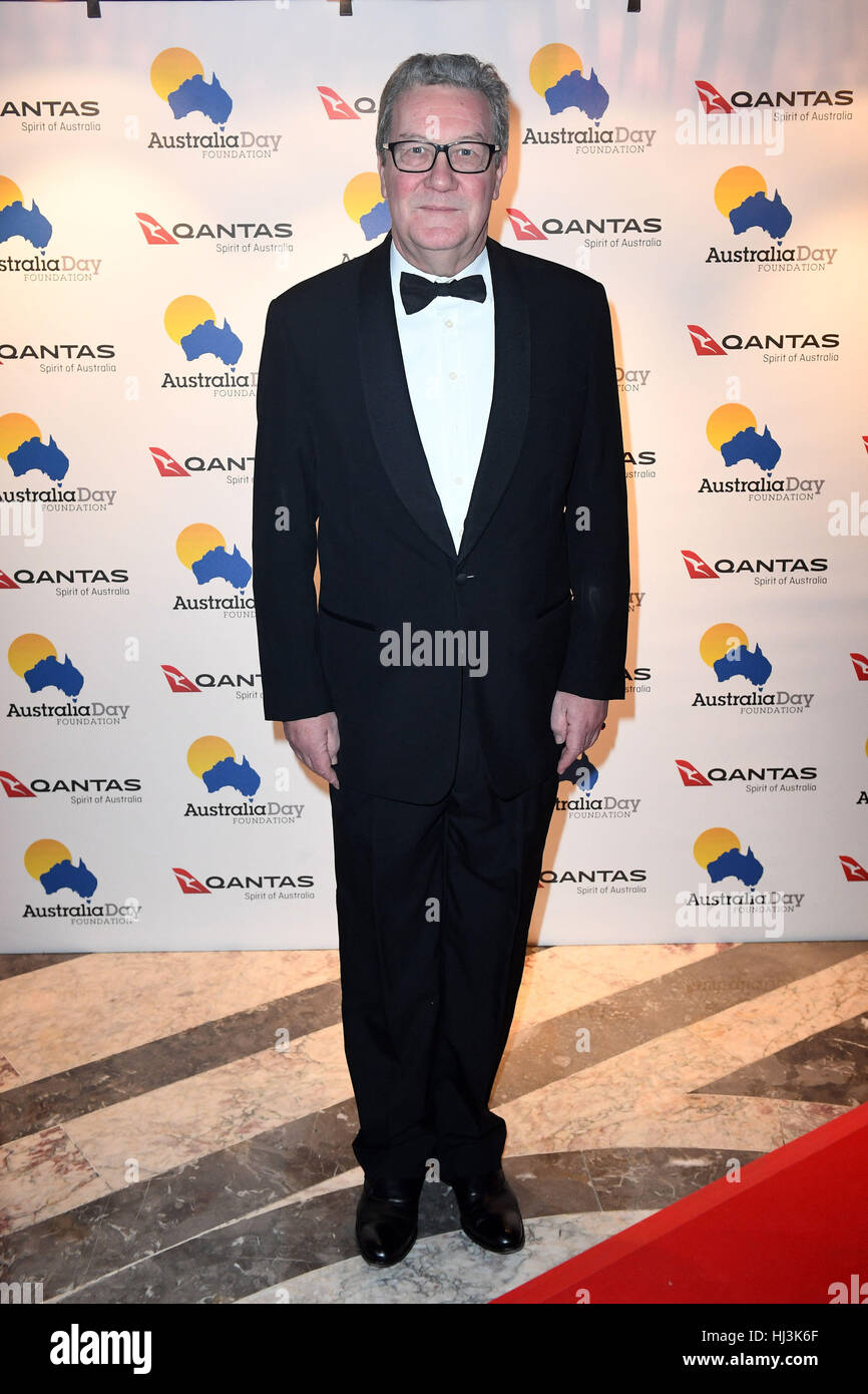 Australian High Commissioner Alexander Downer arrives at the Australia