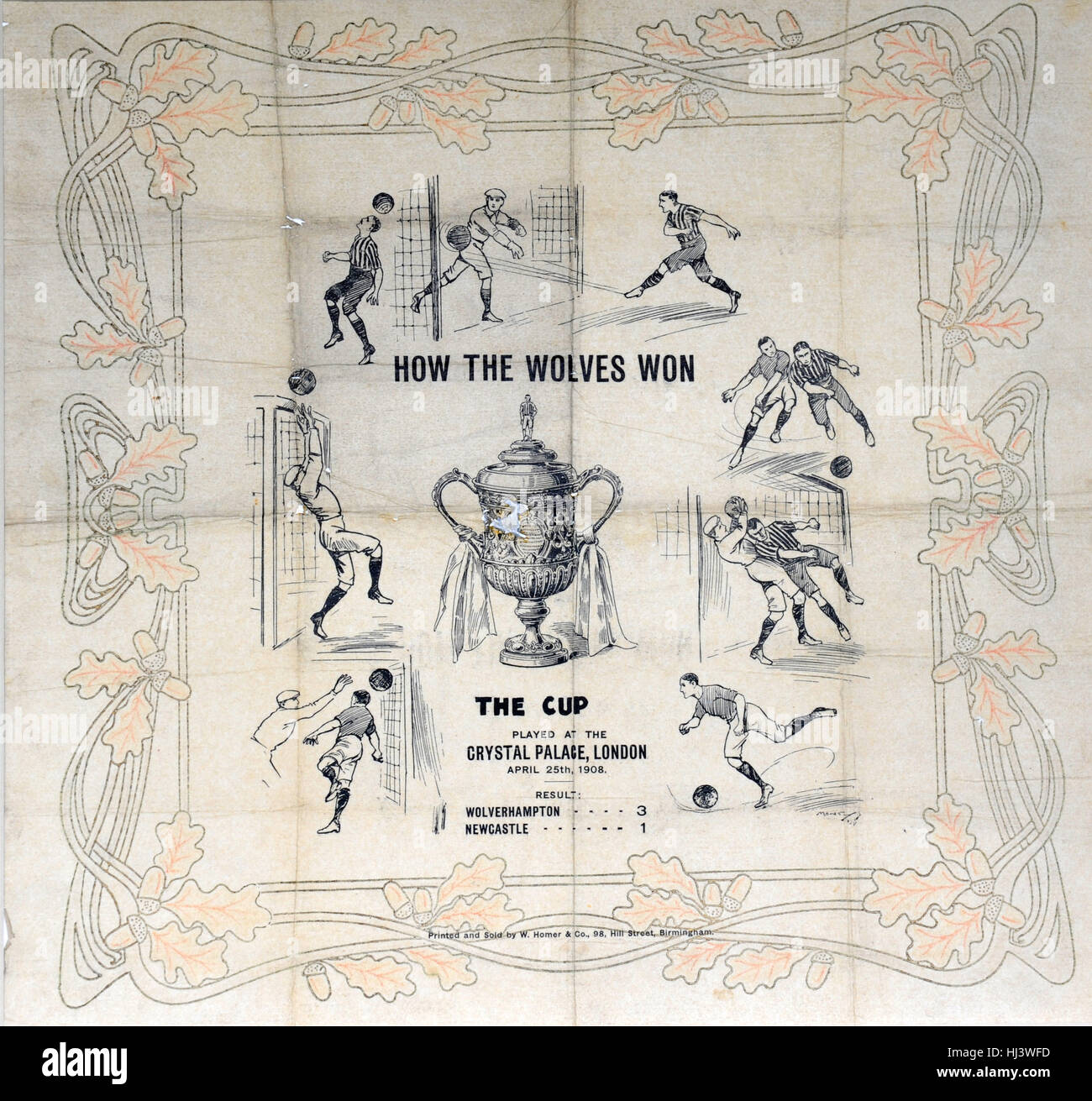 Fa Cup 1908 High Resolution Stock Photography And Images Alamy