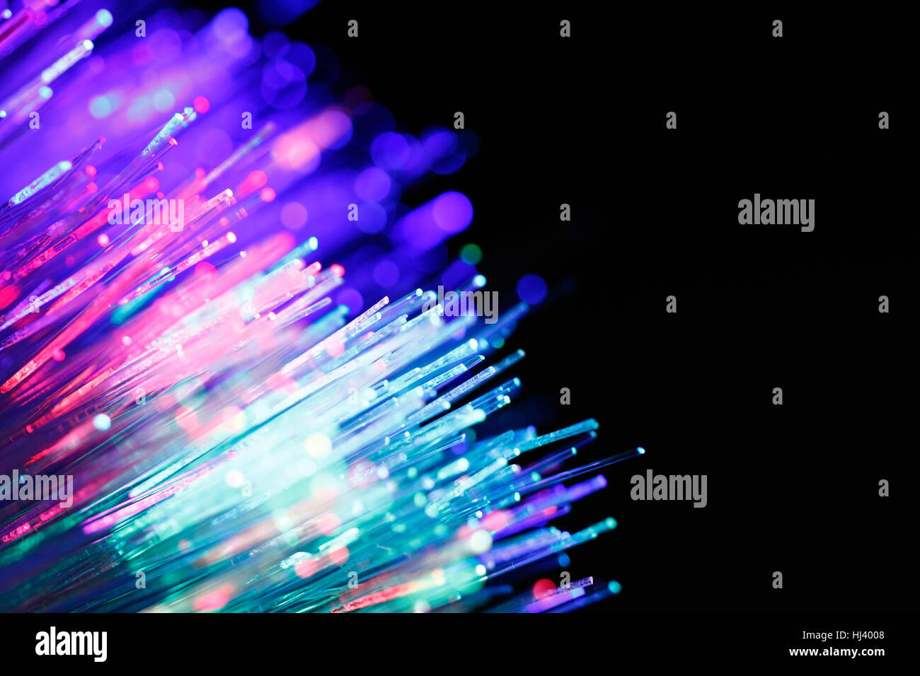 defocused abstract background of fiber optic cables Stock Photo Alamy
