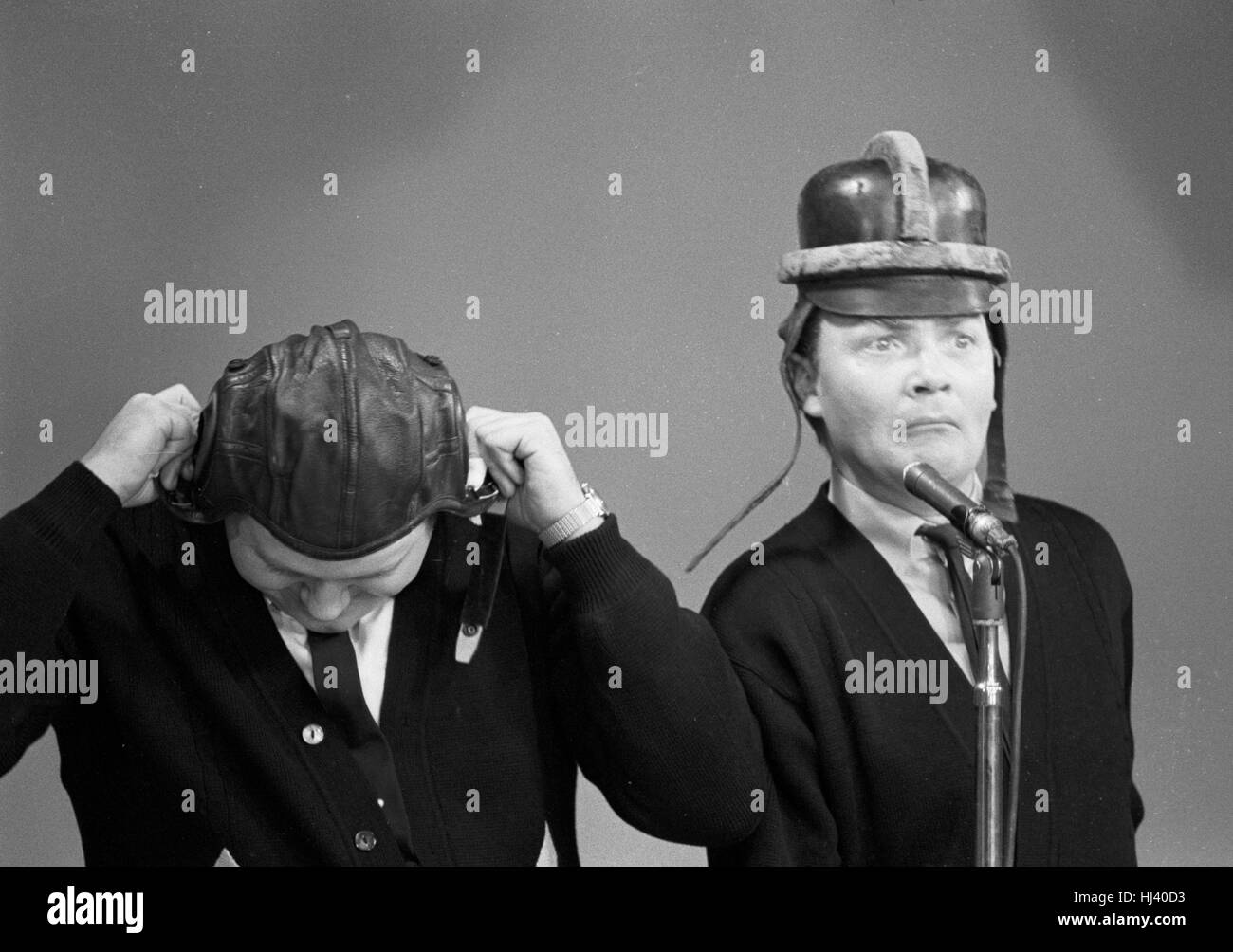 Chuck McCann (left) and Bob McFadden Stock Photo Alamy