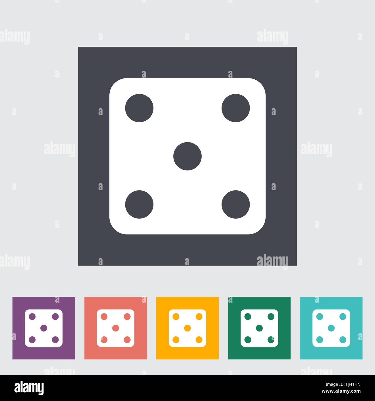 Cast dice Stock Vector Images - Alamy