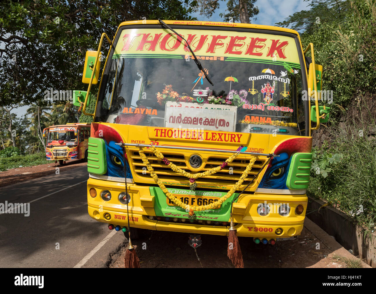 Kerala bus hi-res stock photography and images - Alamy