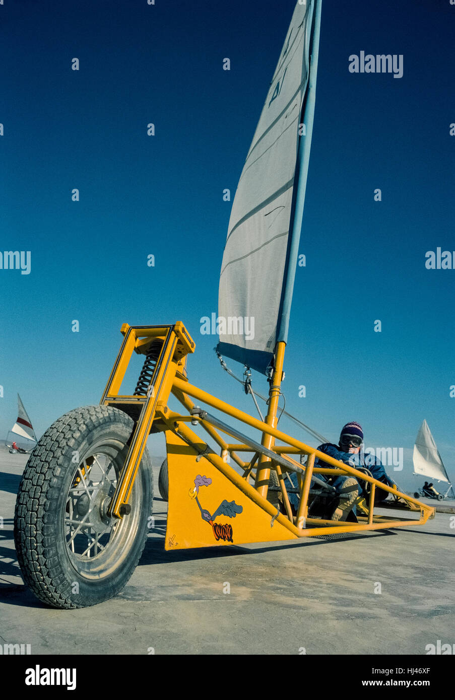 Land sailing in the United States became a popular recreational sport in the 1970s, especially