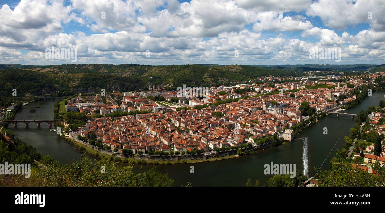 city, town, france, sight, view, outlook, perspective, vista, panorama, Stock Photo