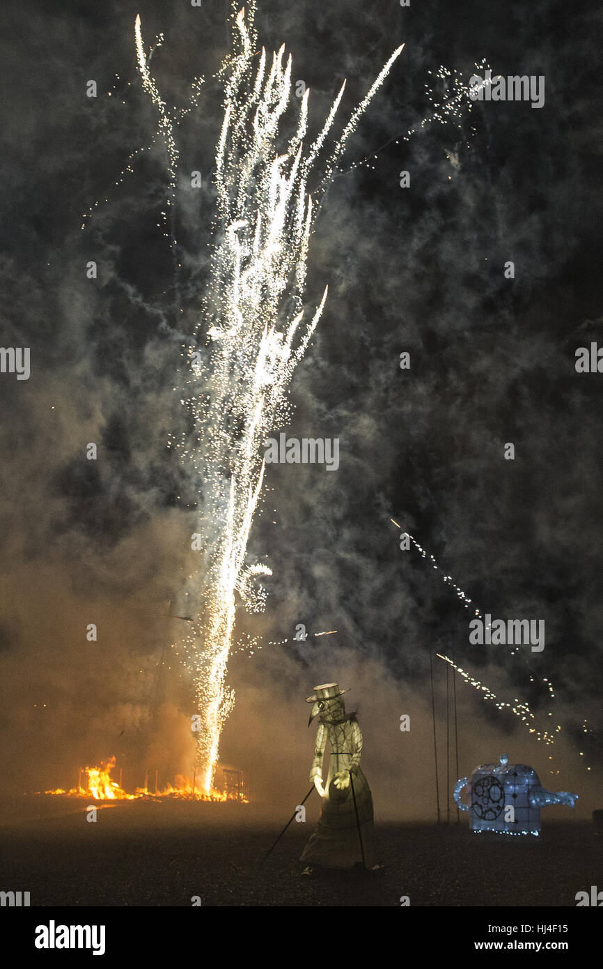 Burning the Clocks is a winter solstice festival that takes place