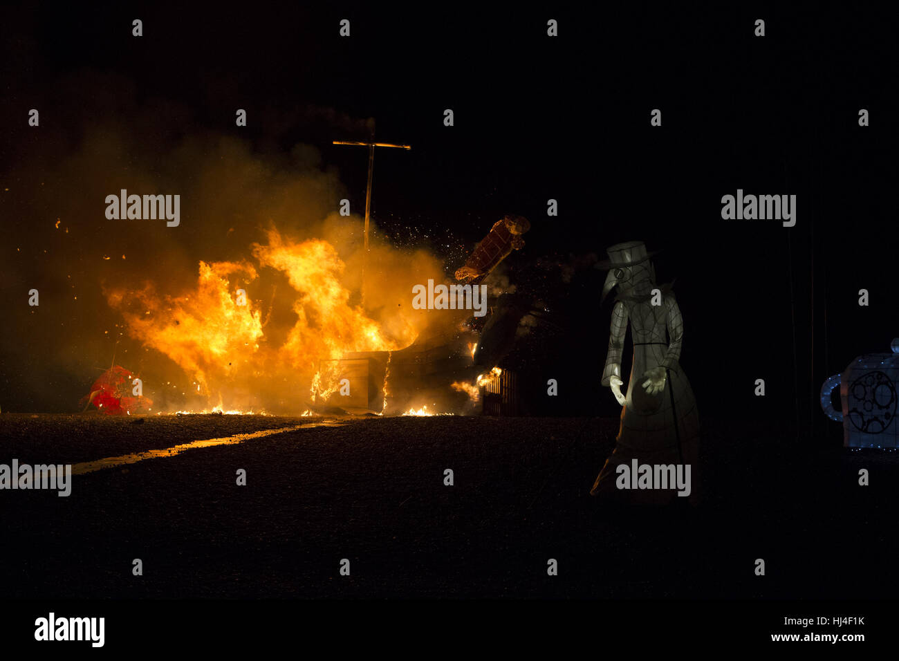 Burning the Clocks is a winter solstice festival that takes place