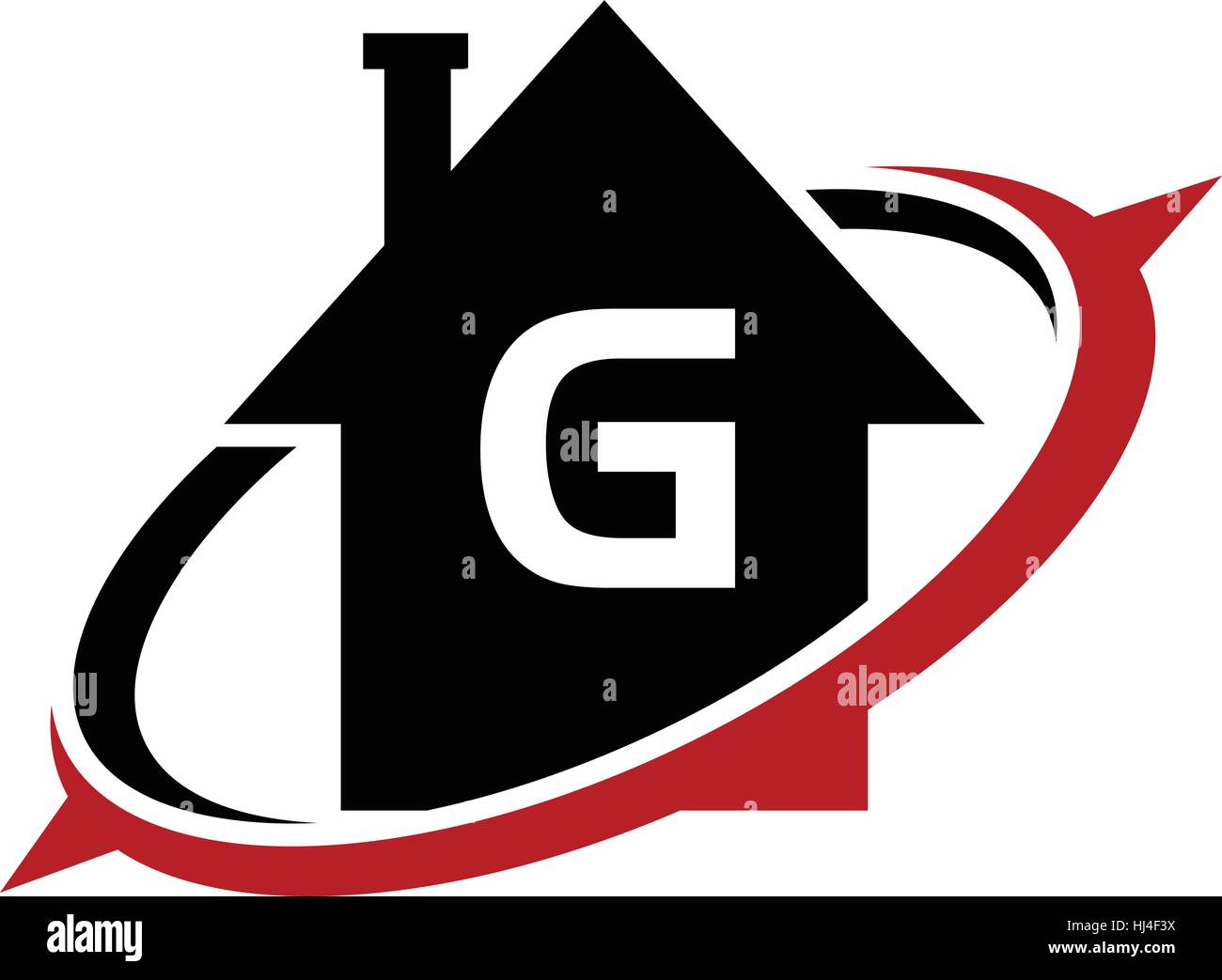 Home Real Estate Solutions Initial G Stock Vector Image & Art Alamy