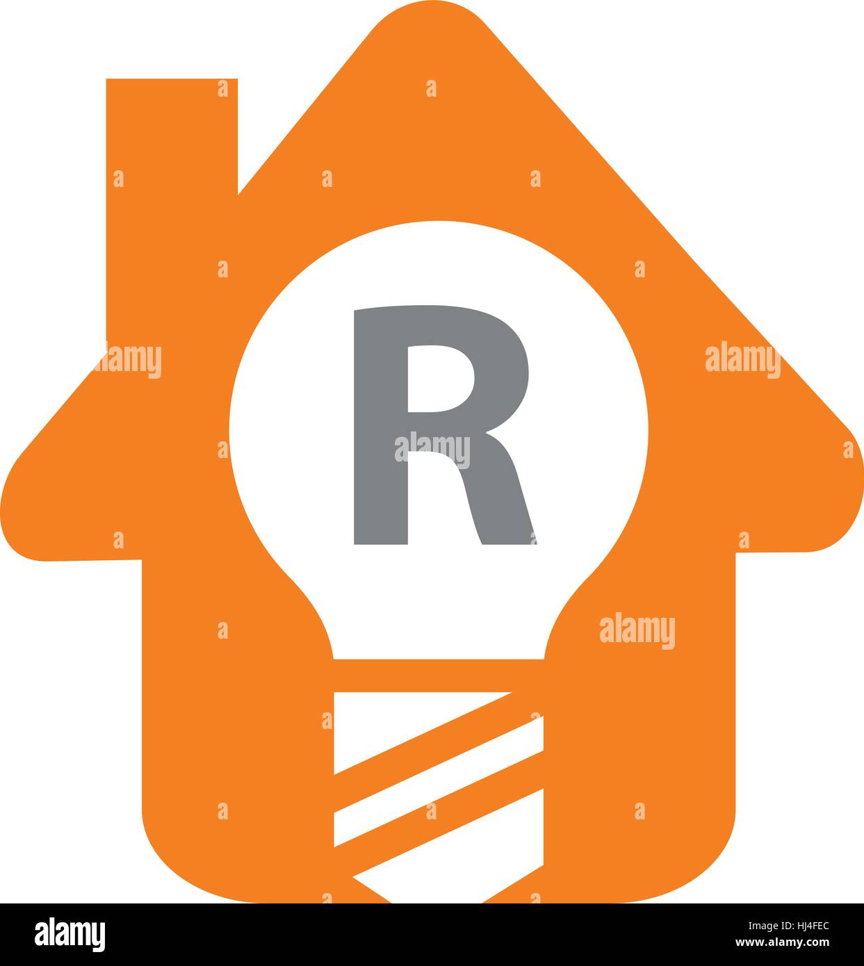 R home logo vector vectors hi-res stock photography and images - Alamy