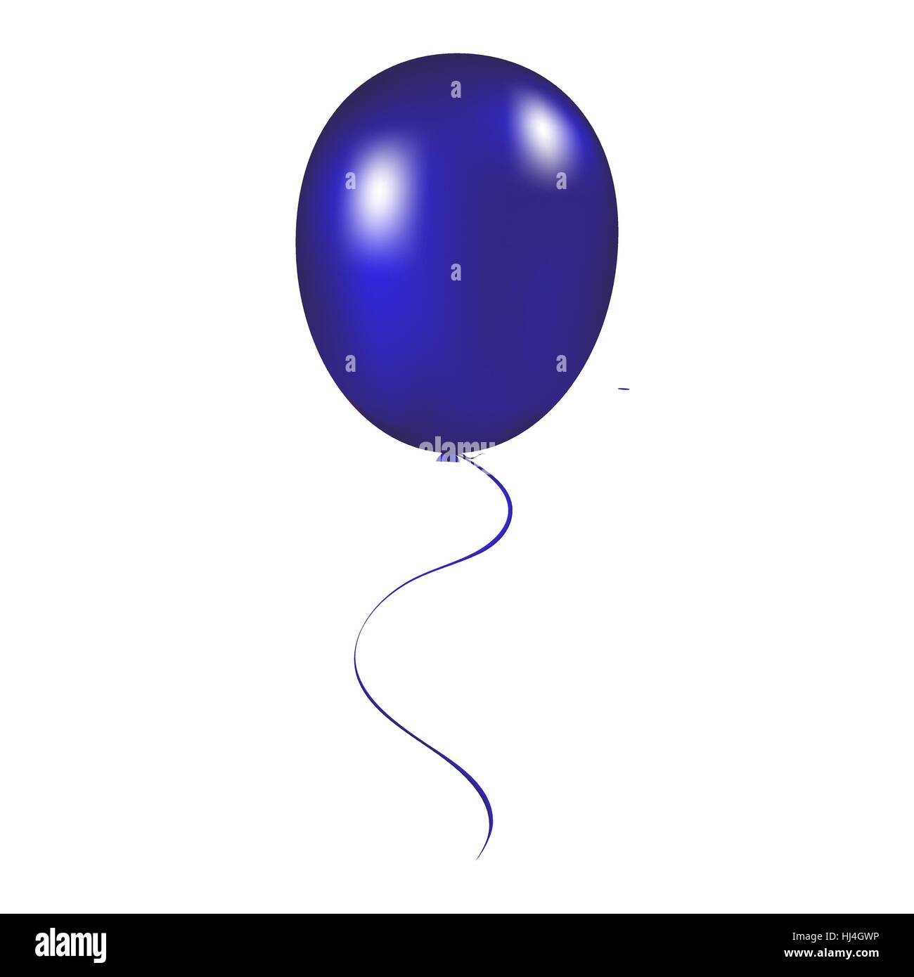Balloon vector illustration on a white background Stock Vector Image ...