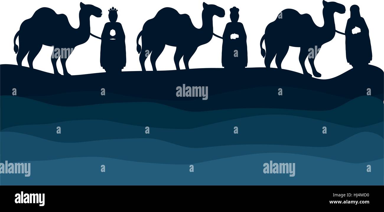 three wise men icon vector illustration graphic design Stock Vector ...