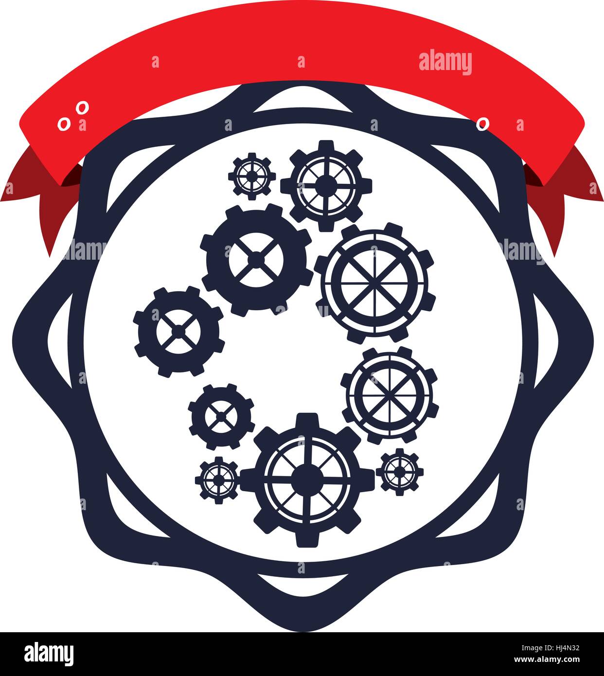 Gearing working Stock Vector Images - Alamy