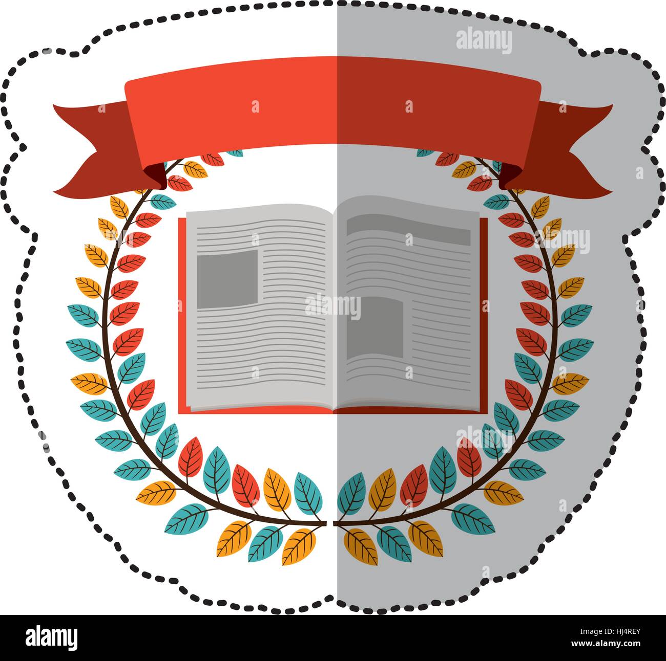 Book and education icon vector illustration graphic design Stock Vector ...