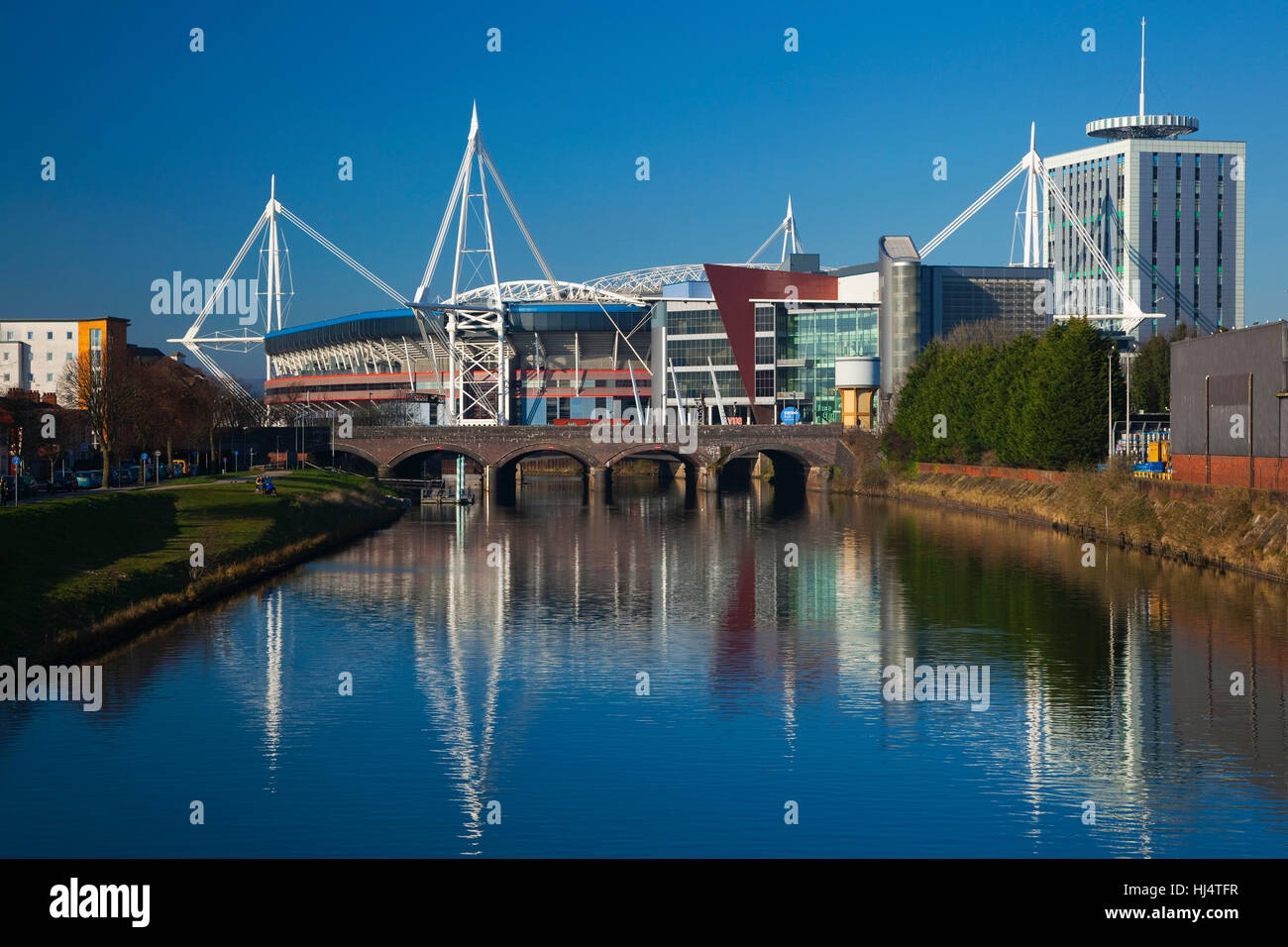Millennium Stadium, Cardiff, Wales, UK Stock Photo
