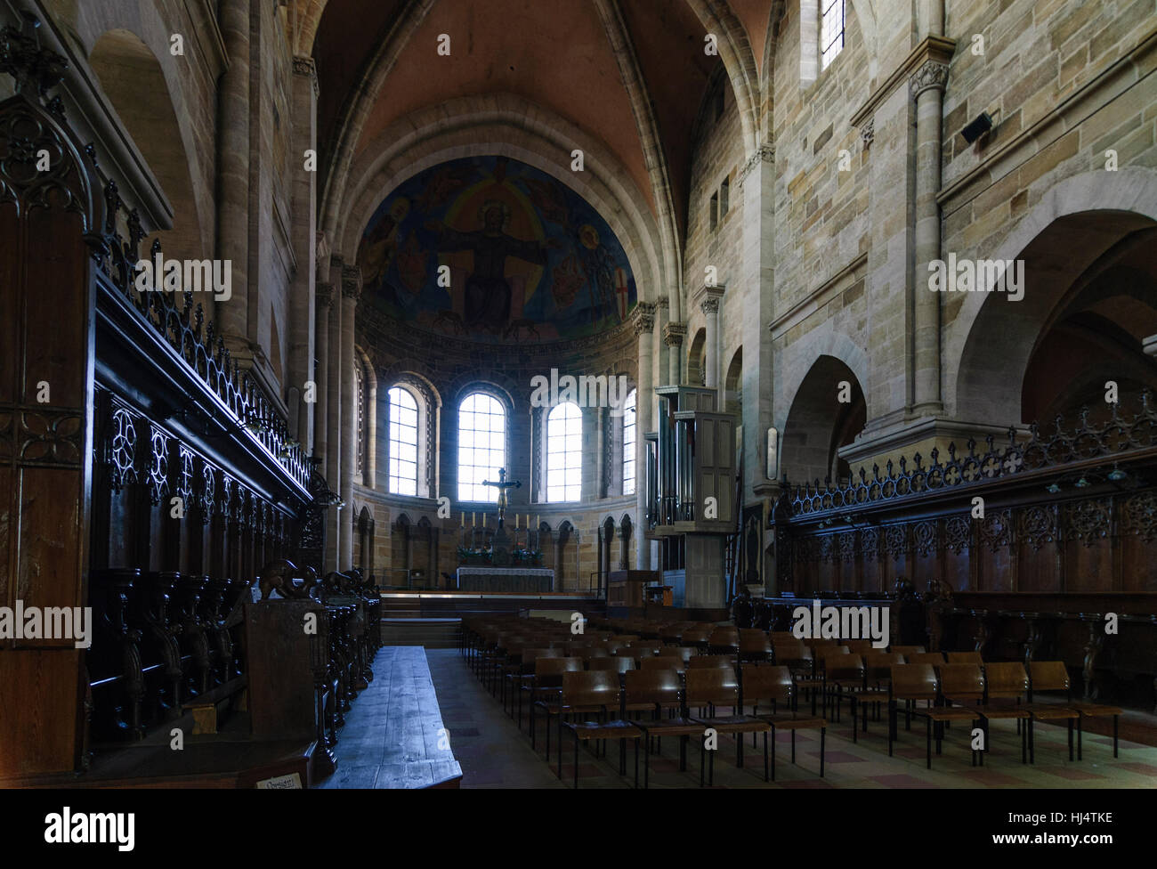 Bamberg: Cathedral; East choir (Georgenchor), Oberfranken, Upper Franconia, Bayern, Bavaria, Germany Stock Photo