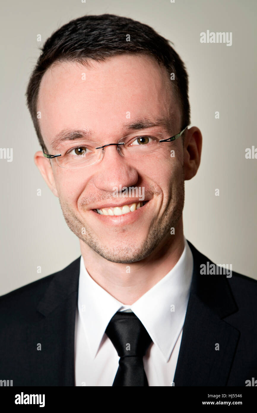 man smiling Stock Photo