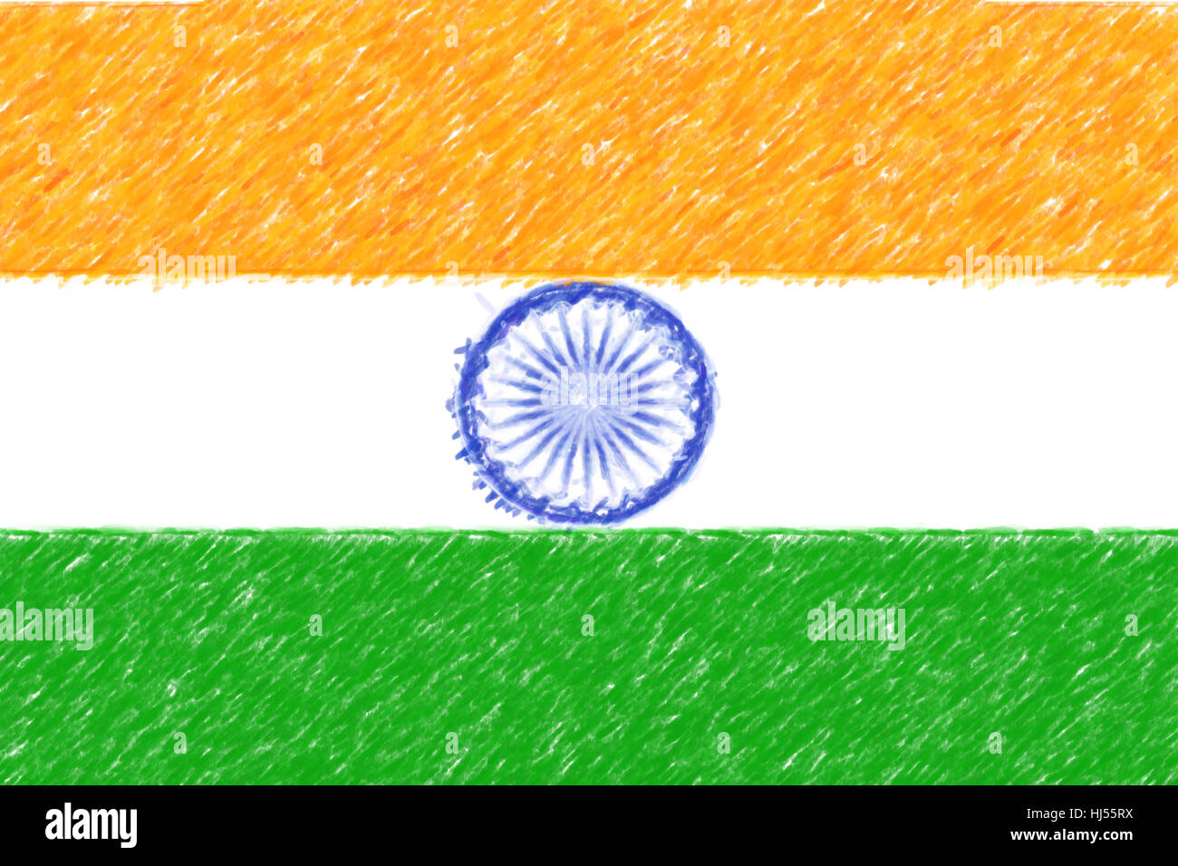 220 Indian National Flag Drawing Stock Photos Pictures  RoyaltyFree  Images  iStock