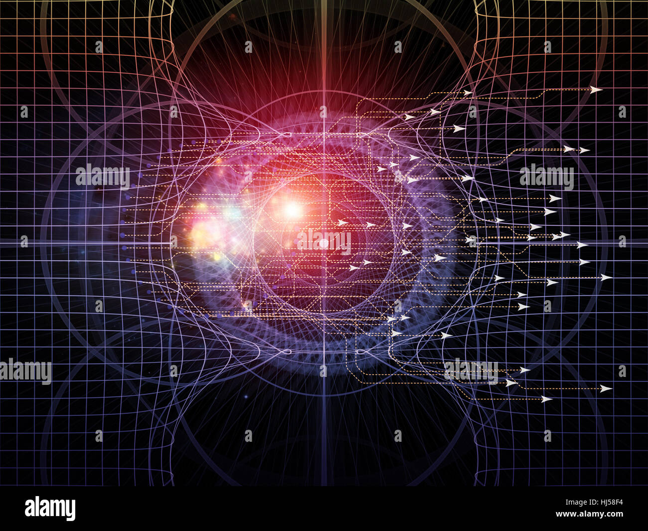 Connectivity Radiating arrangement, purple, radiate, connection, connectivity, interface ...