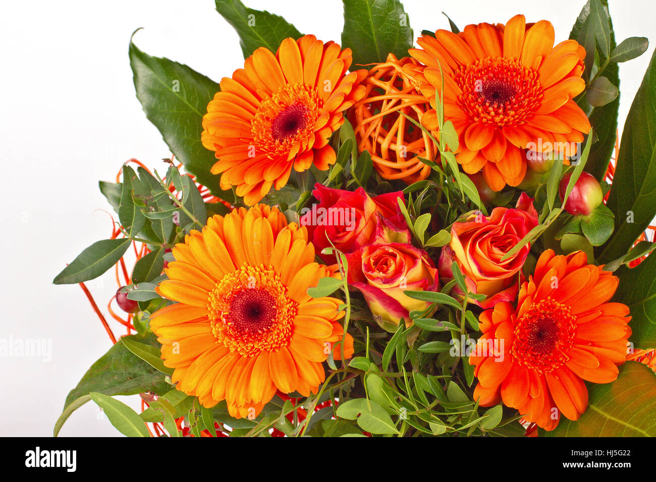 gerbera bouquet Stock Photo