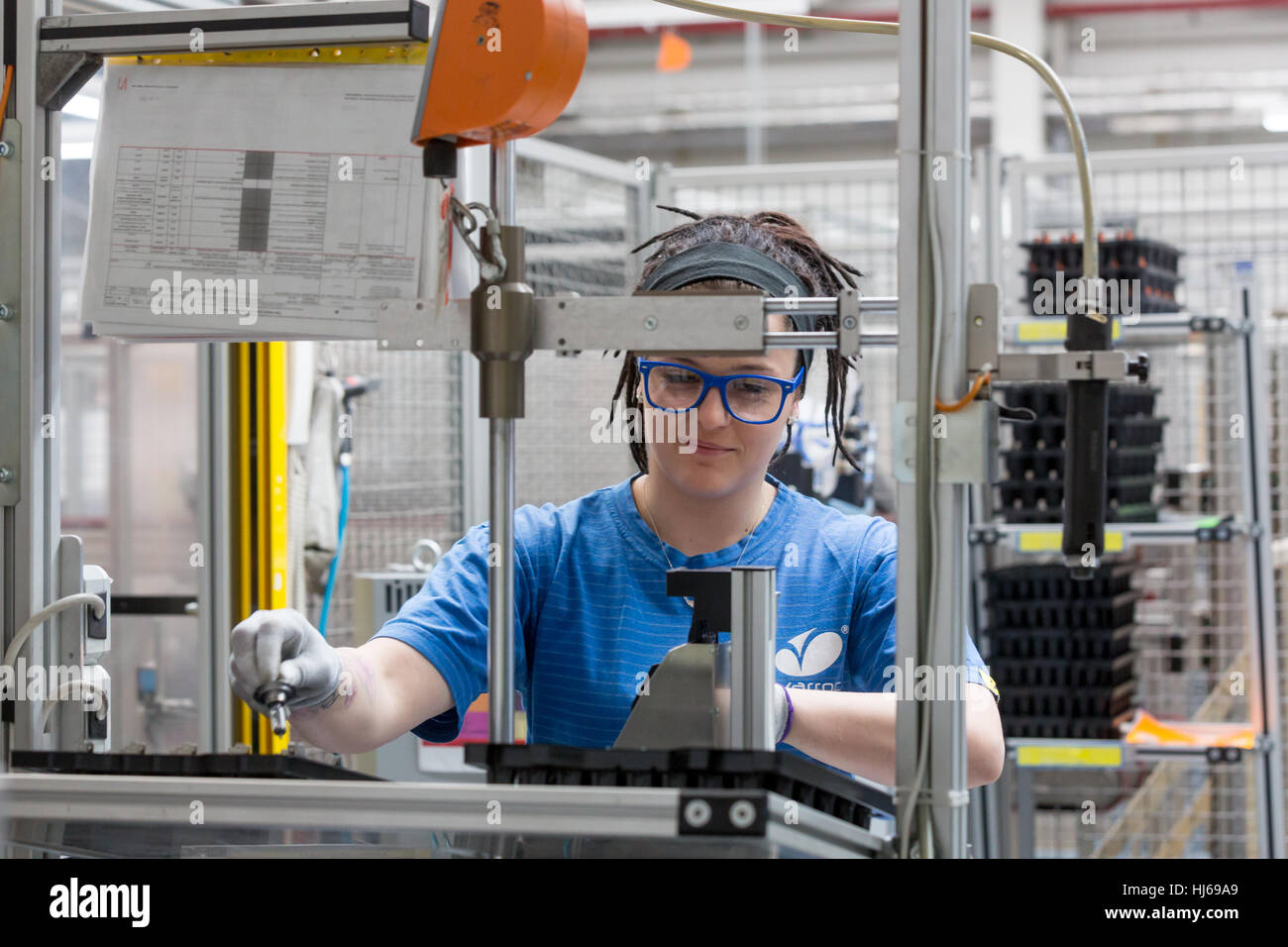 Ceremonial opening of electronics development centre of company Varroc