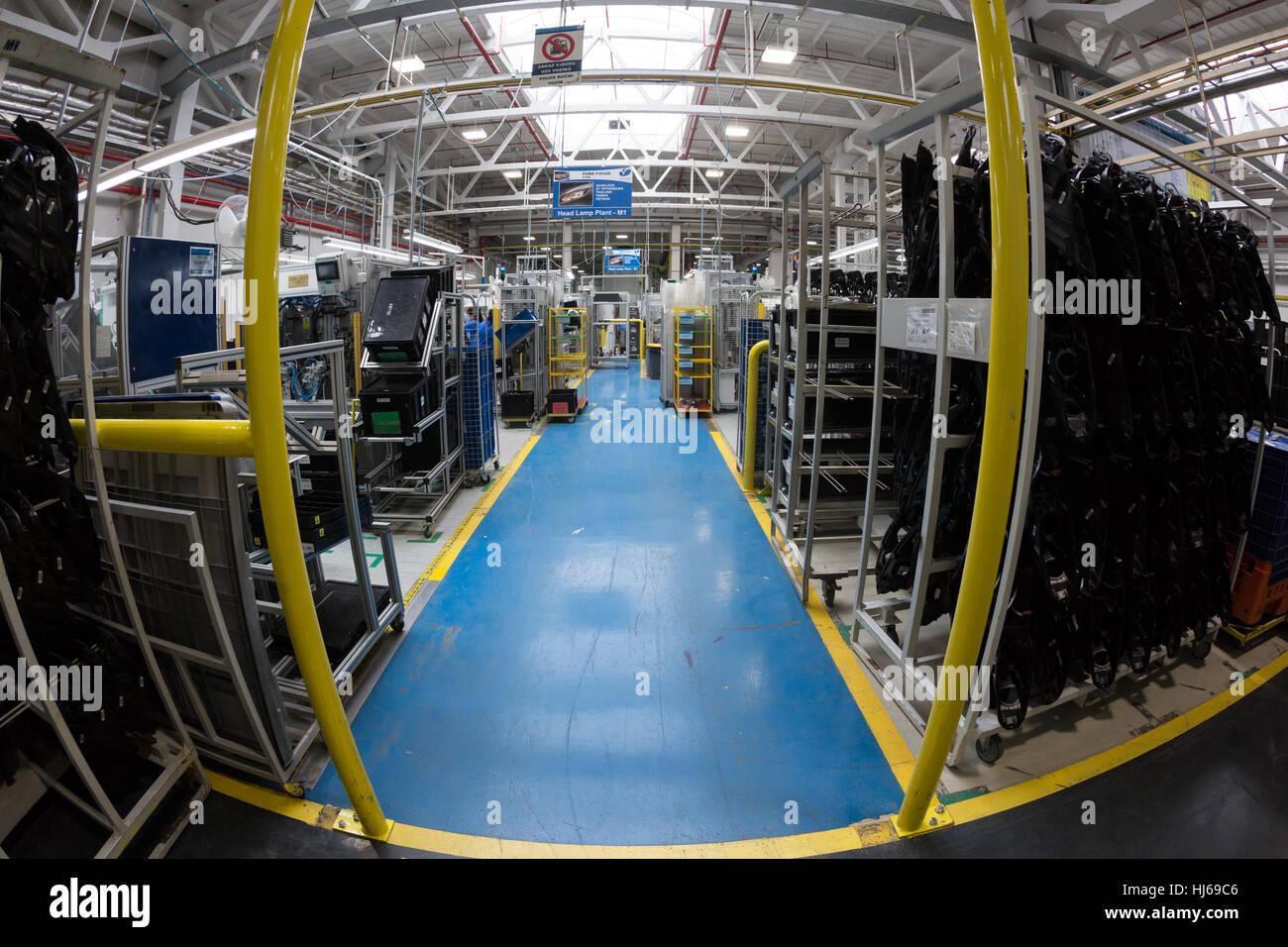 Ceremonial opening of electronics development centre of company Varroc