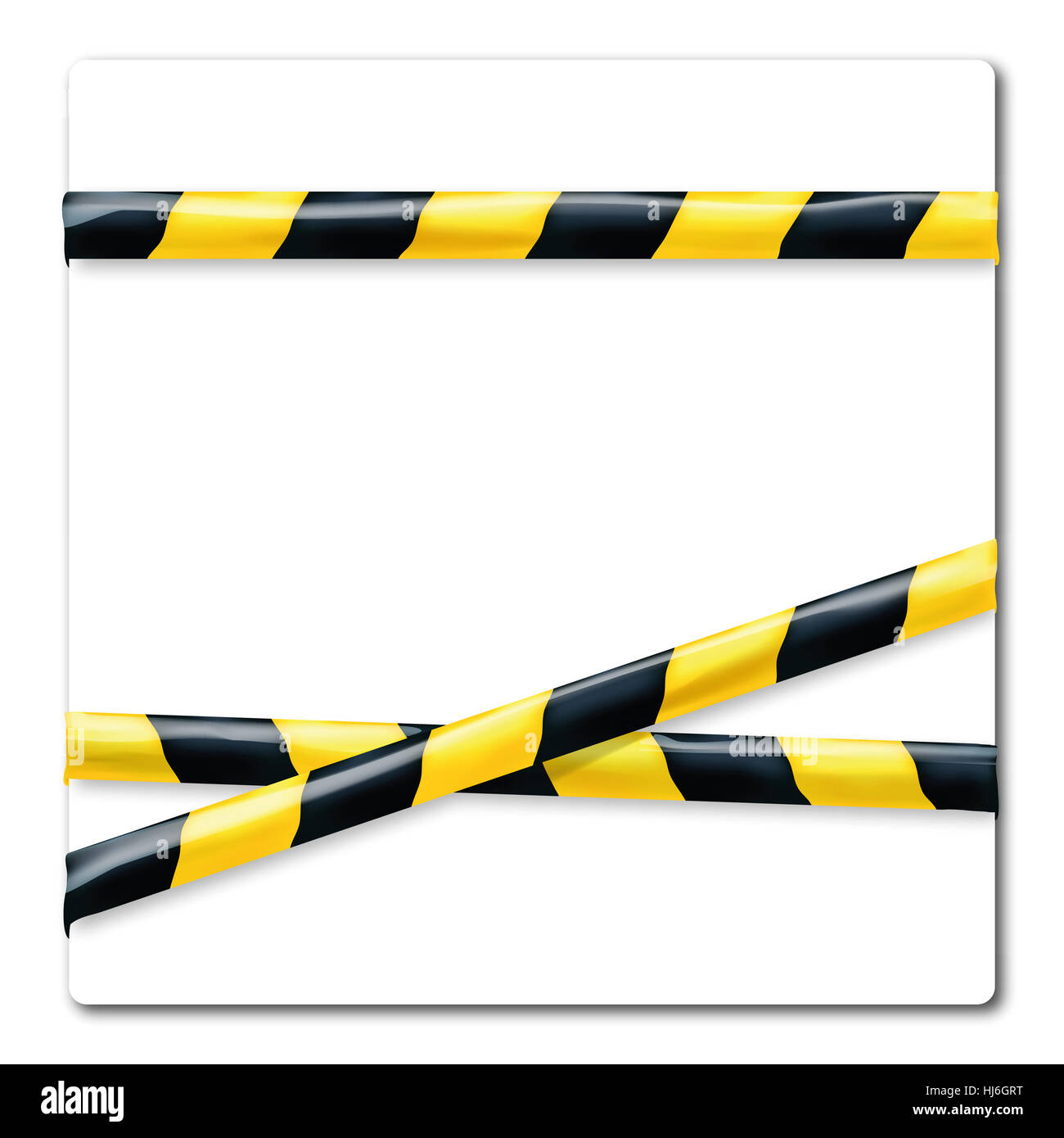 streamer yellow black Stock Photo - Alamy