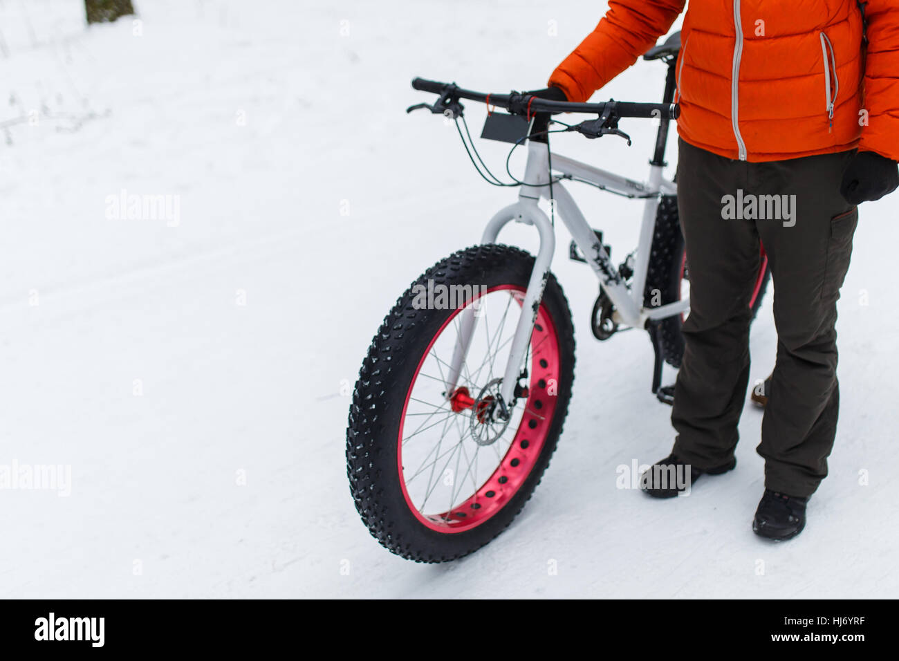 ride bike standing up