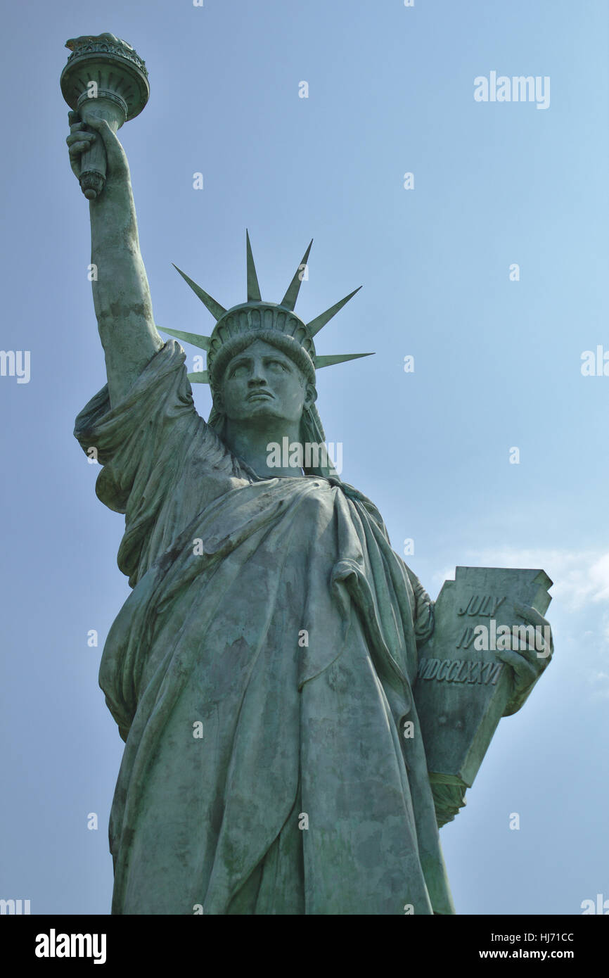 Statue of Liberty in Colmar Stock Photo Alamy