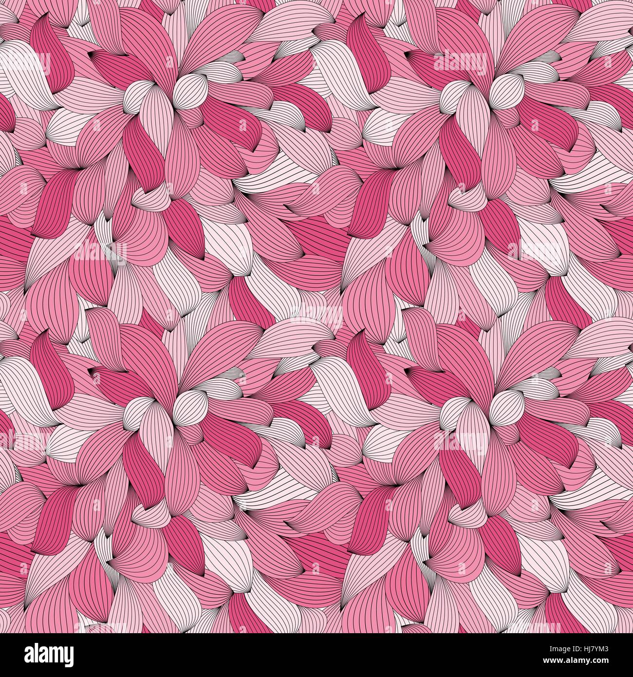 Abstract Wave Seamless Pattern Background. Vector Illustration Stock ...