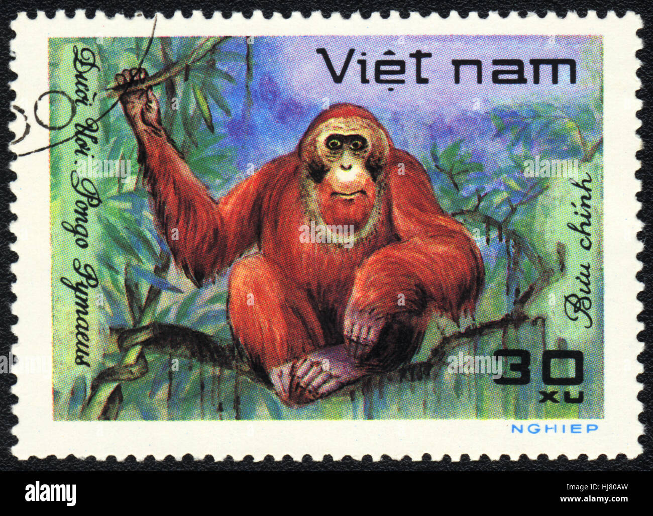 Monkey stamp hi-res stock photography and images - Alamy