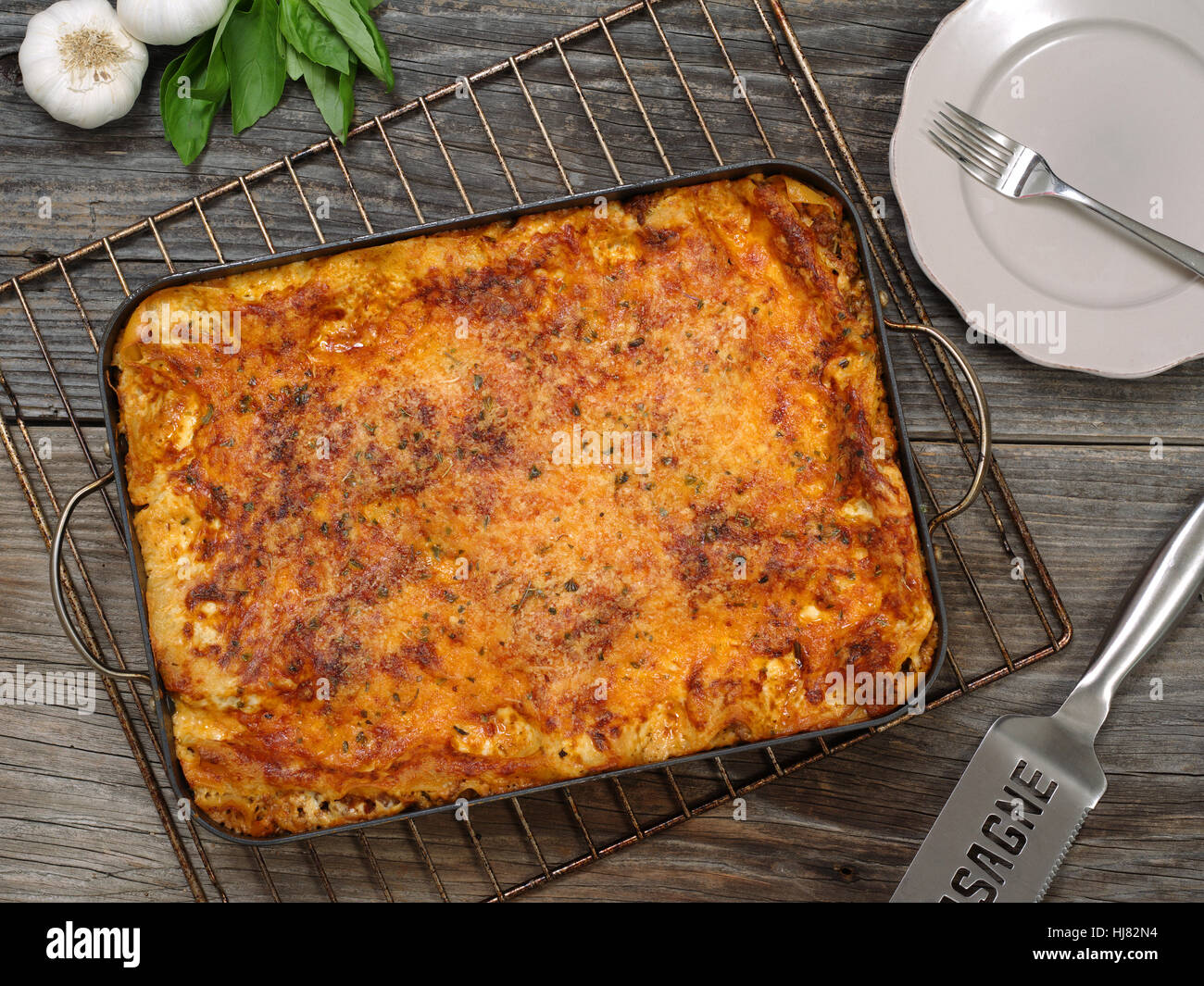 food, aliment, pasta, dish, meal, supper, dinner, homemade, baked, table, Stock Photo