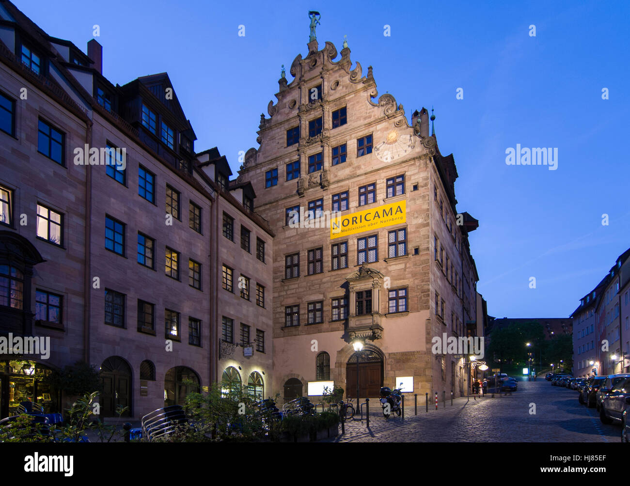 Nürnberg, Nuremberg: Old town; City Museum Fembohaus, Mittelfranken, Middle Franconia, Bayern, Bavaria, Germany Stock Photo