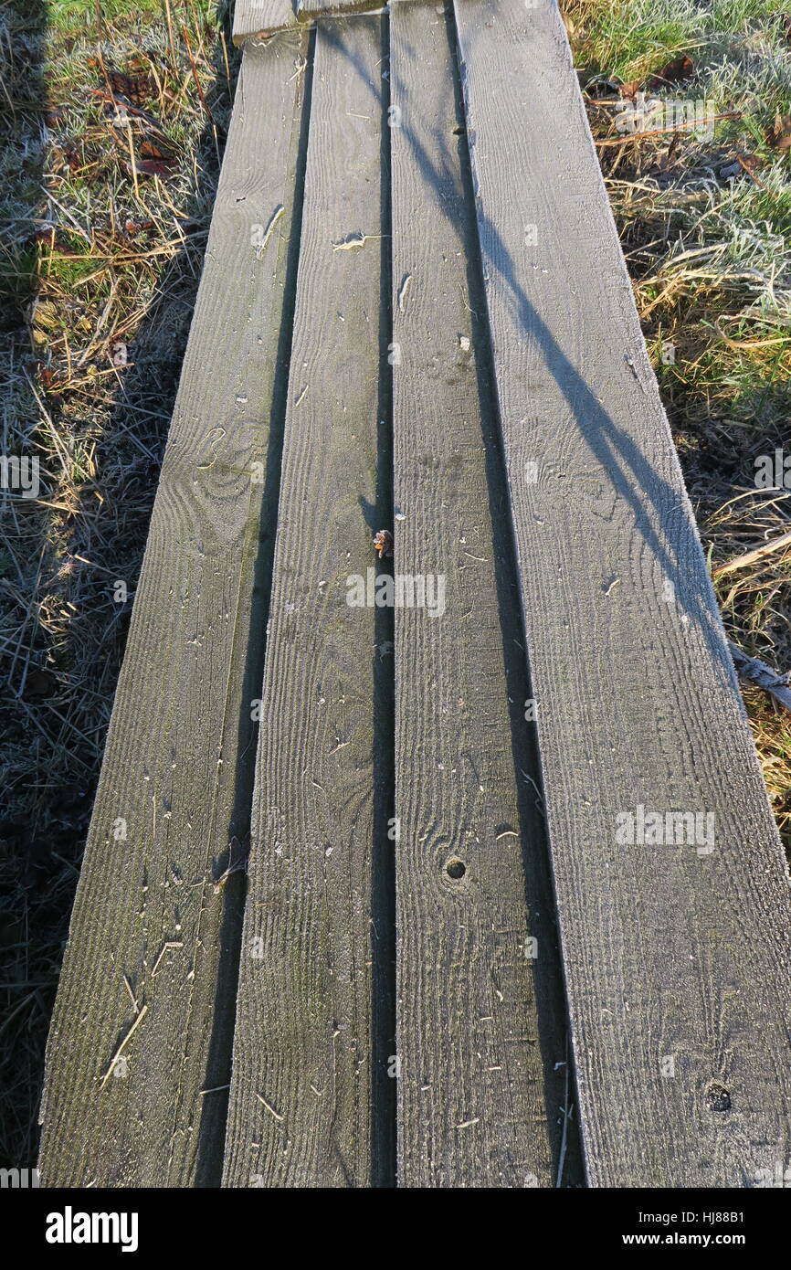 Frosted fence panel Stock Photo - Alamy
