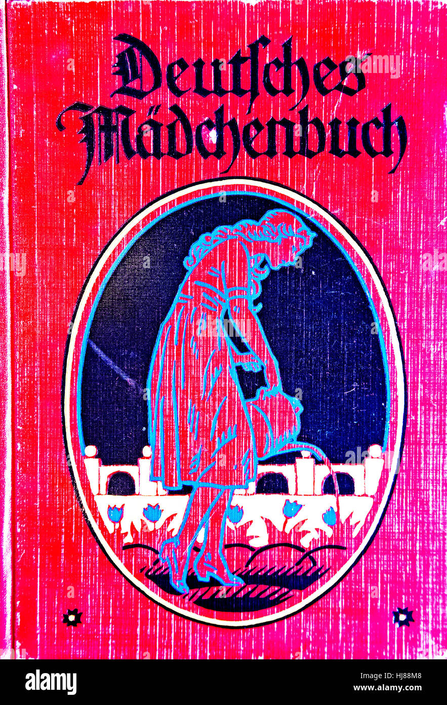 Cover of  books for children (german edition); Cover von Jugendbuch (deutsch) Stock Photo