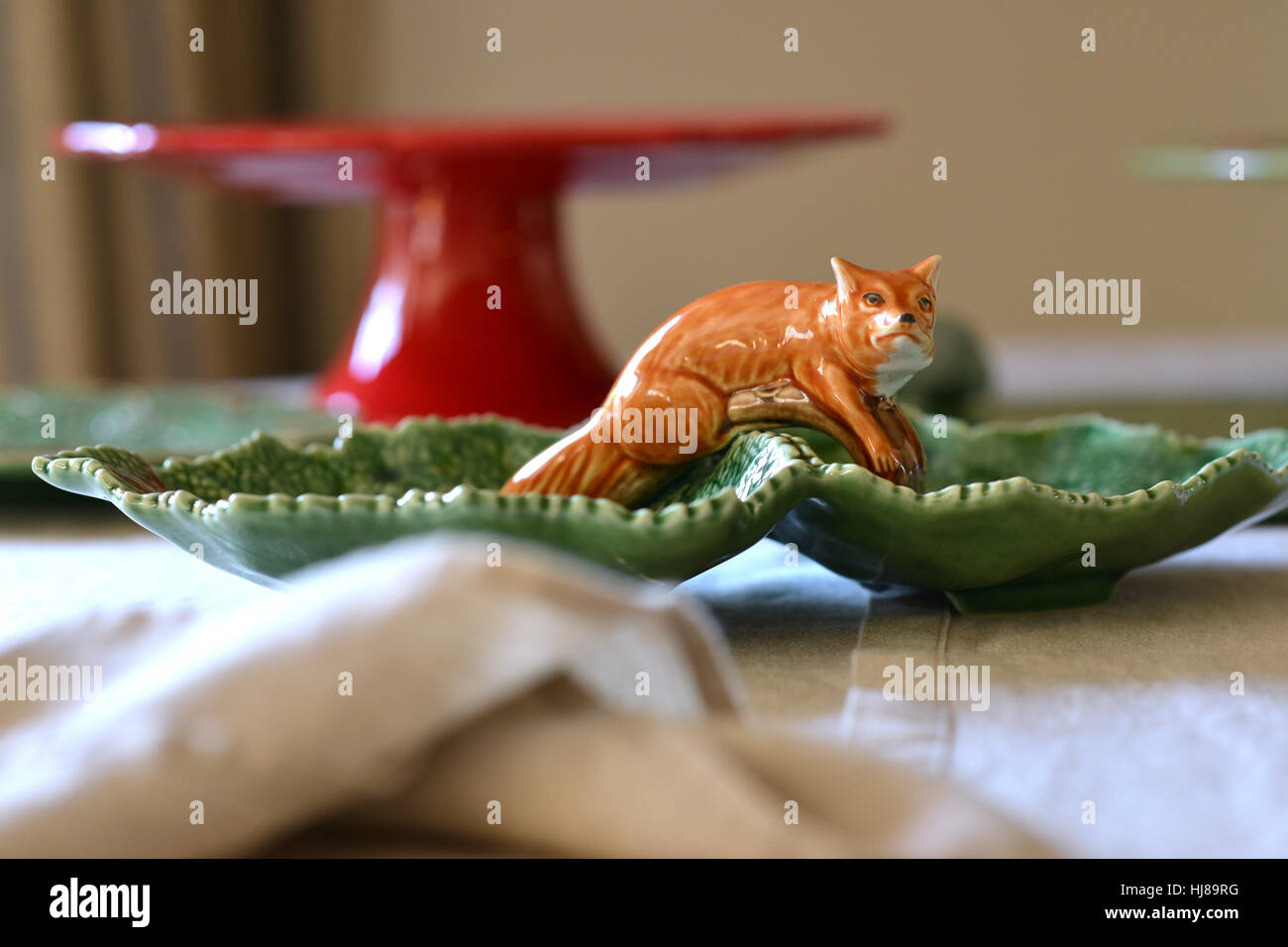 Bordallo Pinheiro Portuguese ceramics Stock Photo - Alamy