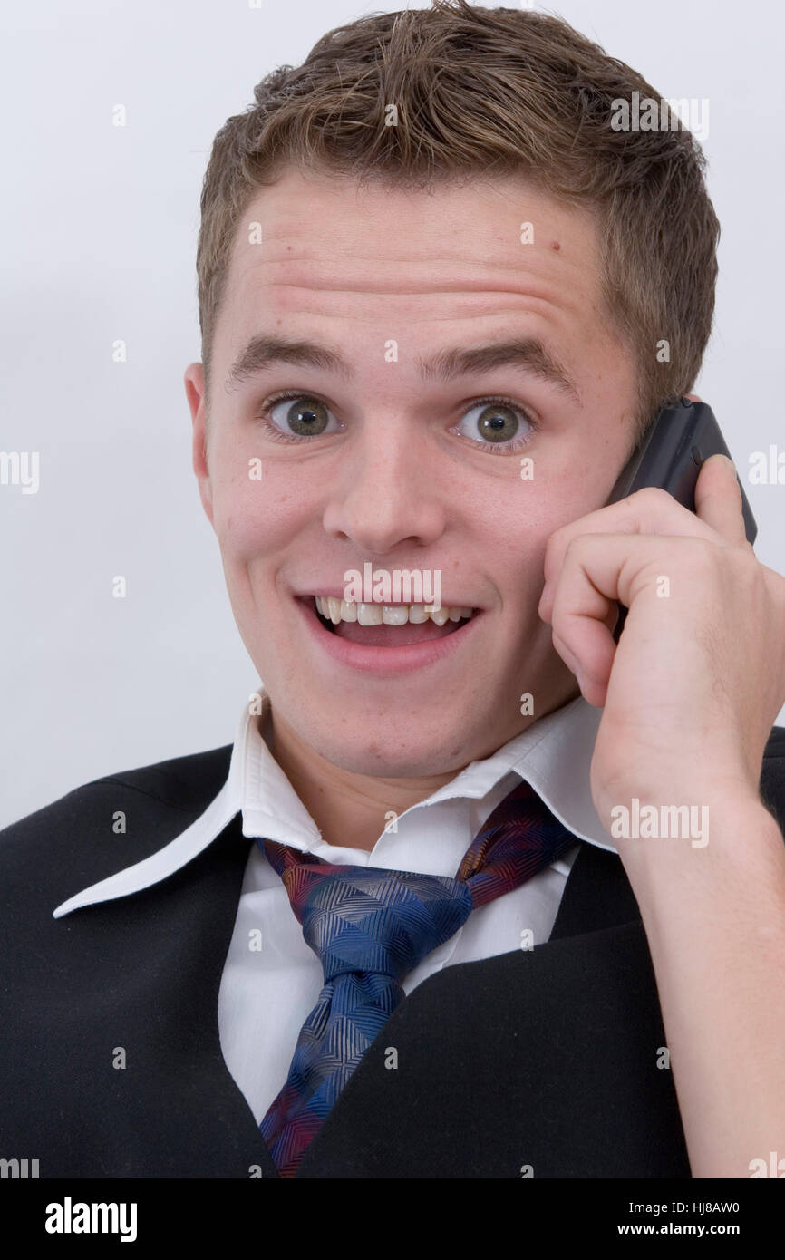 Young business man in office Stock Photo