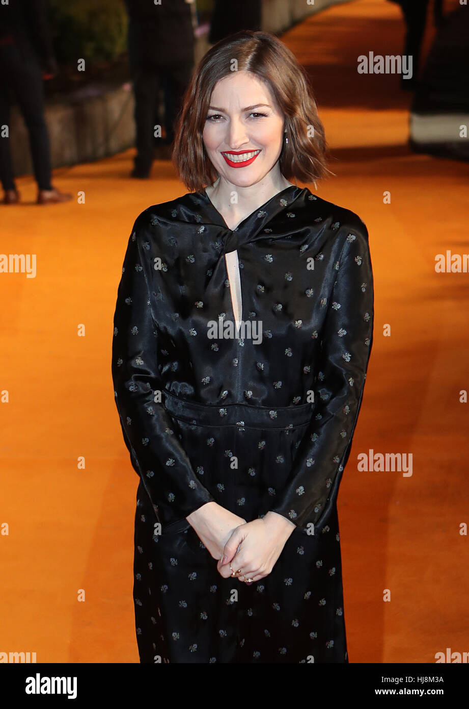 Kelly Macdonald arriving at the world premiere of Trainspotting 2 at Cineworld in Edinburgh. Stock Photo