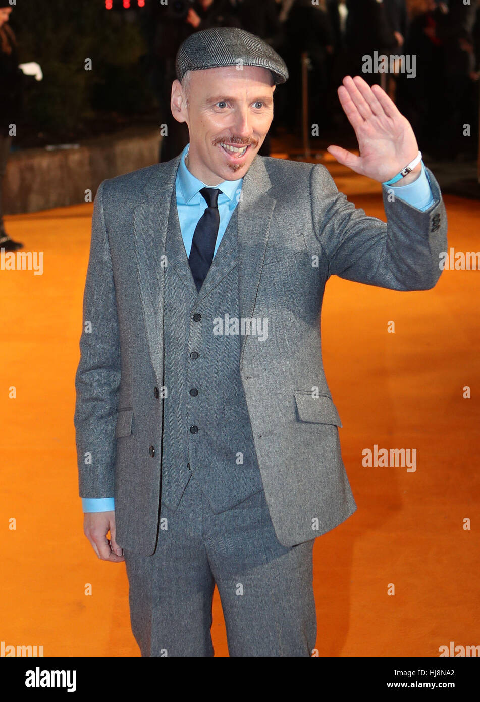 Ewen Bremner arriving at the world premiere of Trainspotting 2 at