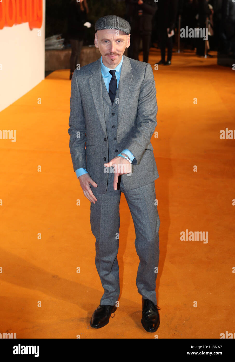 Ewen Bremner arriving at the world premiere of Trainspotting 2 at Cineworld in Edinburgh. Stock Photo