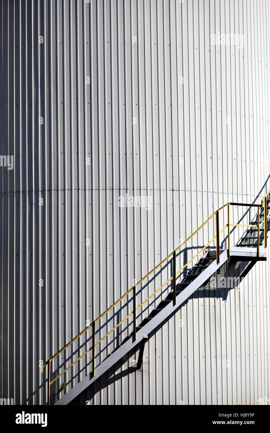 Ladder for climbing up storage tank hires stock photography and images