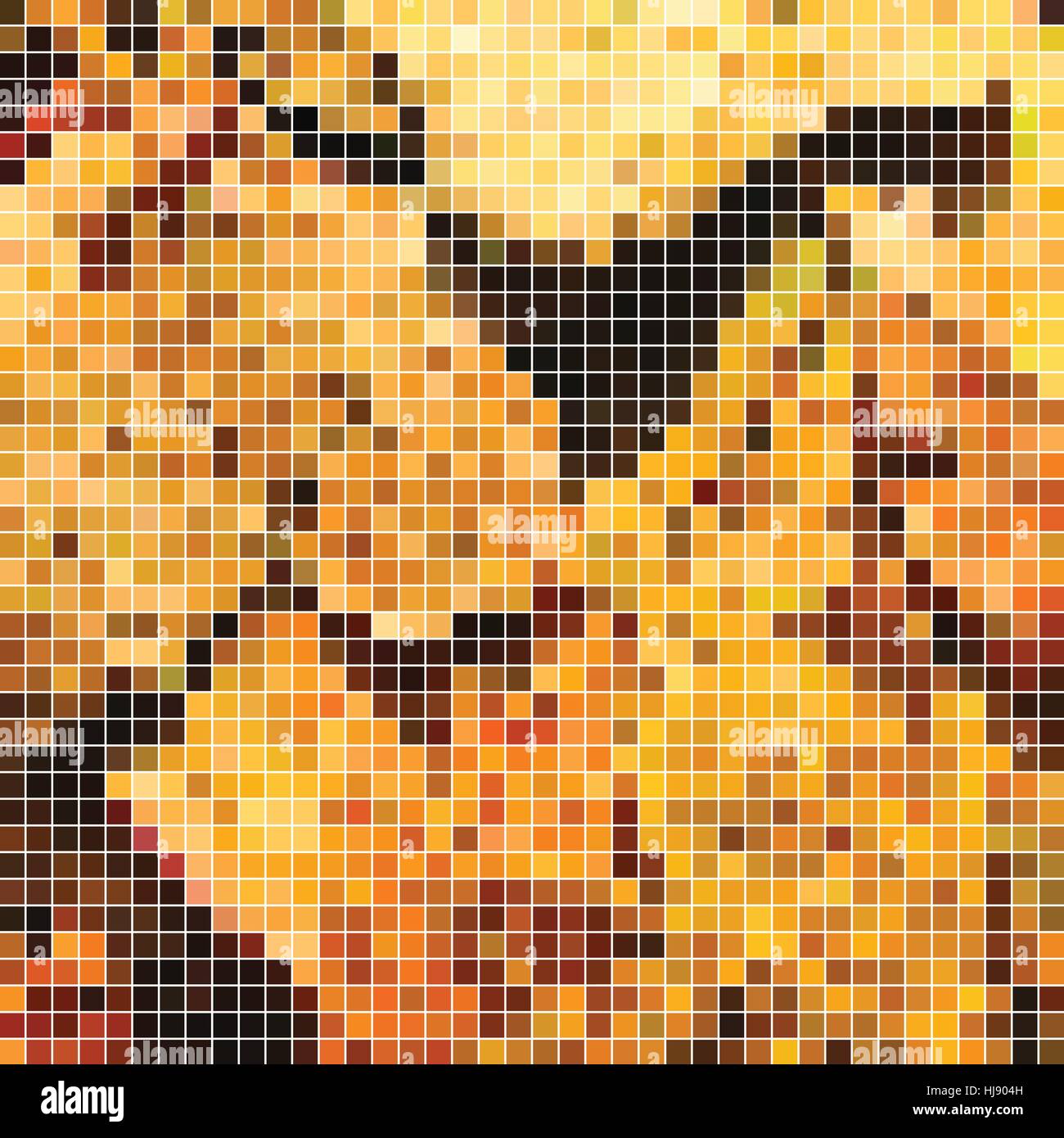 abstract square pixel mosaic background Stock Vector Image & Art - Alamy