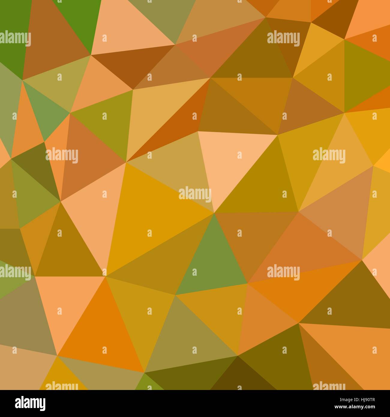 abstract vector geometric triangle background - yellow and green Stock ...