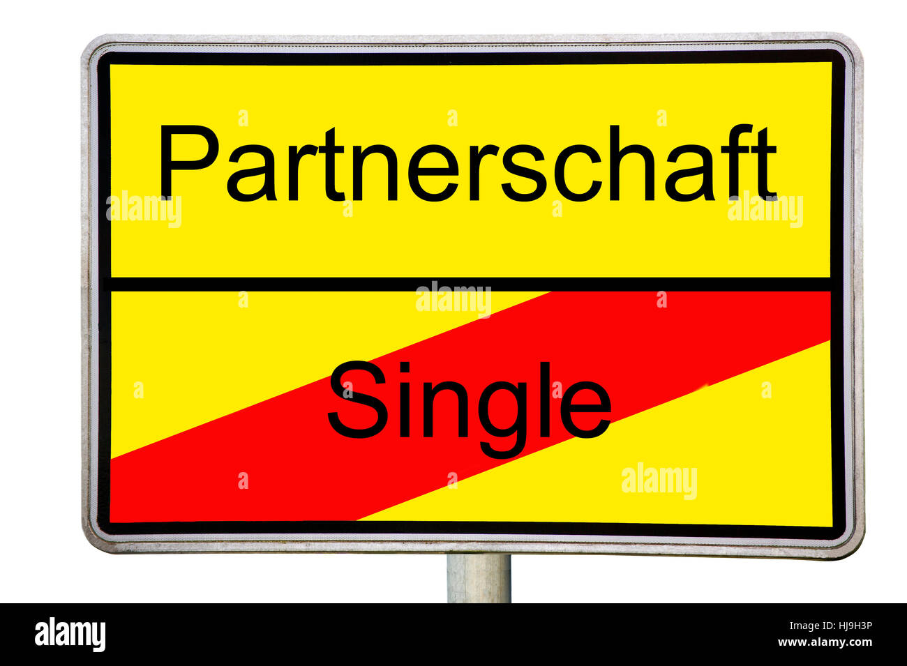 single or partnership Stock Photo - Alamy